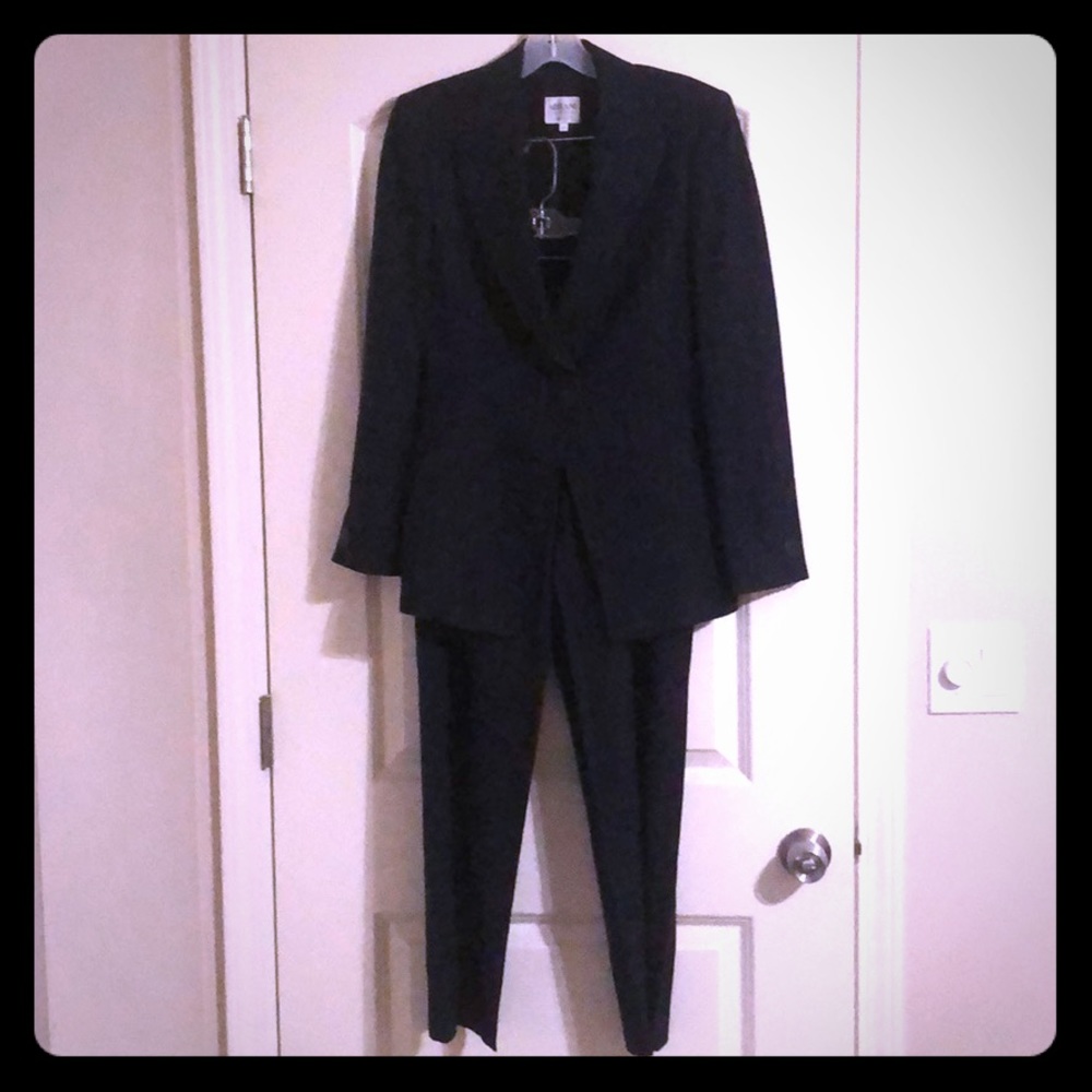 Armani Collezioni navy suit